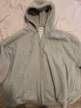 Aritzia Mega Baggy Zip Up Hoodie